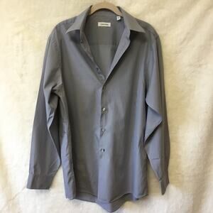 Calvin Klein Gray Men Long Sleeve Shirt